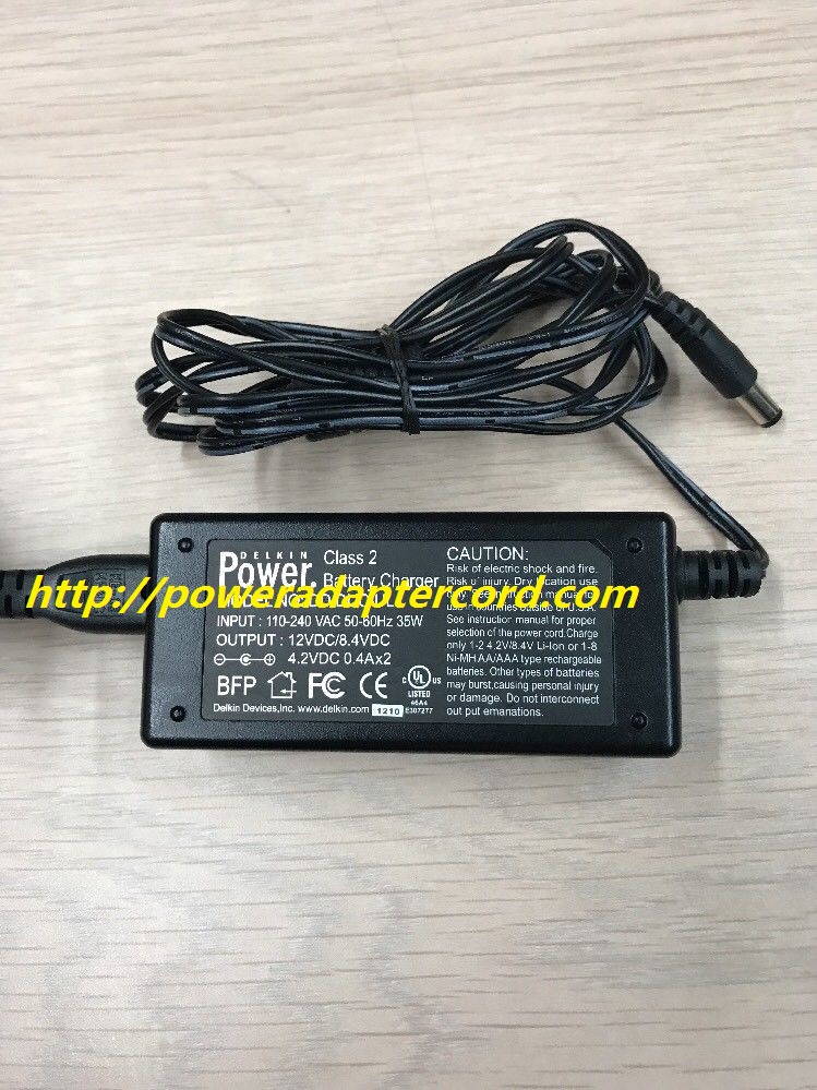 *Brand NEW* GENUINE Original Delkin DD/DUC-UL Adapter Charger Output: 8.4-12V N3 AC Power Supply